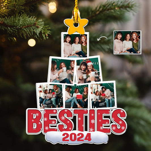 Besties 2024 - Personalized Custom Acrylic Ornament