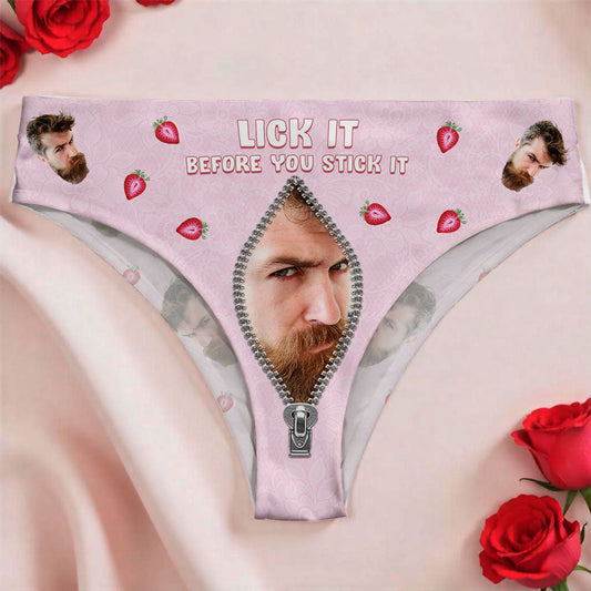Lick It Before - Personalized Women Briefs