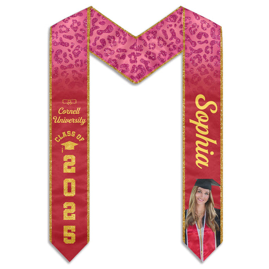 Happy Graduation - Personalized Custom Graduation Stole