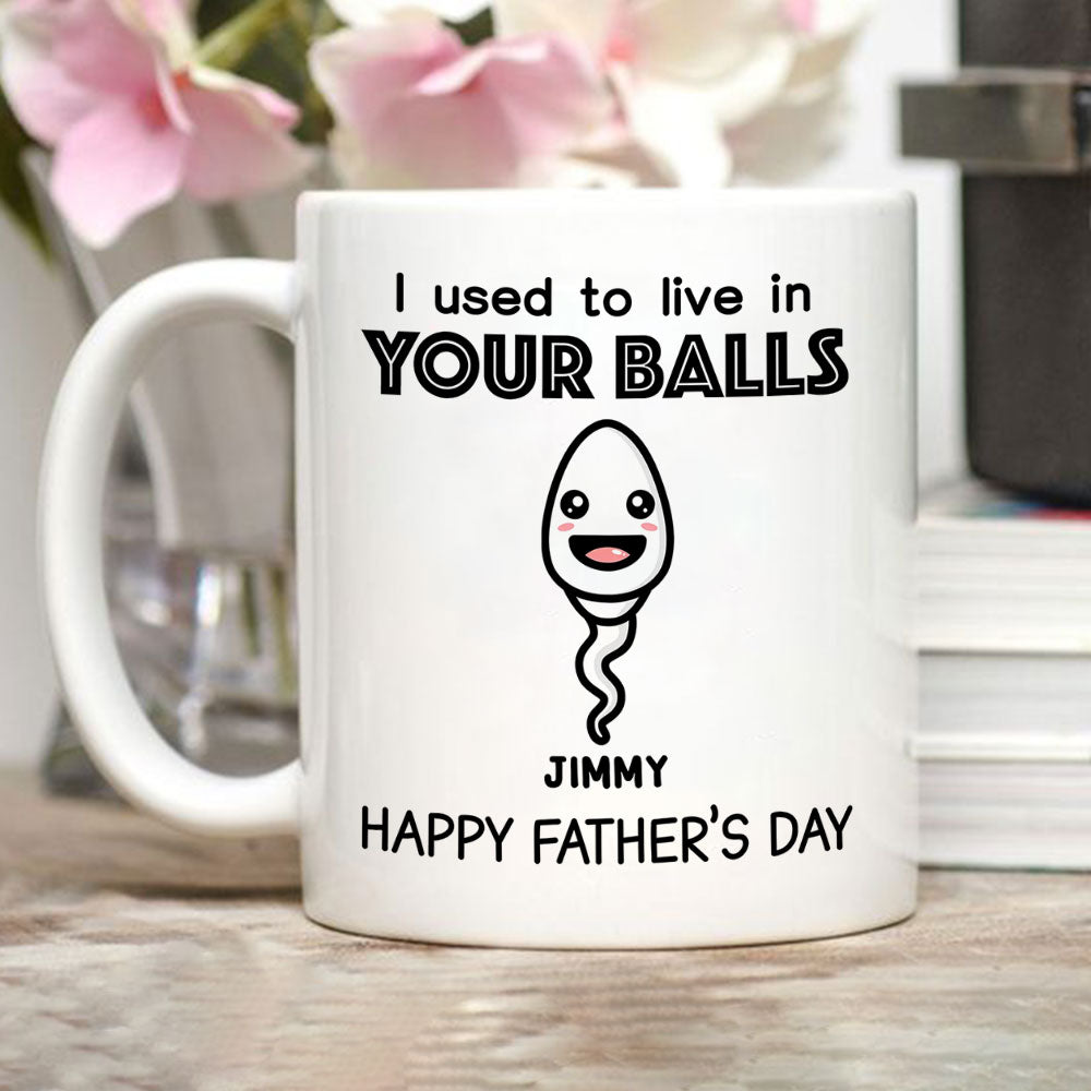 Used To Live In - Personalized Custom Mug