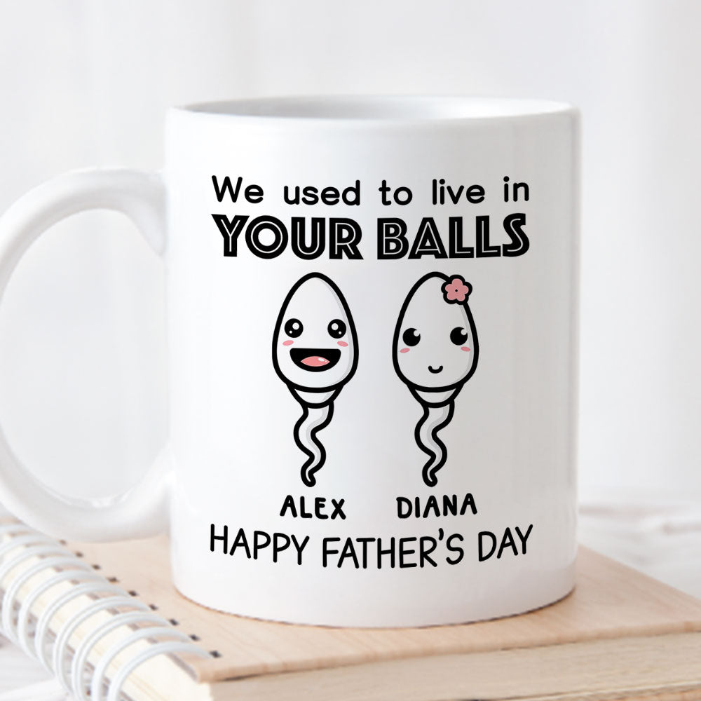 Used To Live In - Personalized Custom Mug