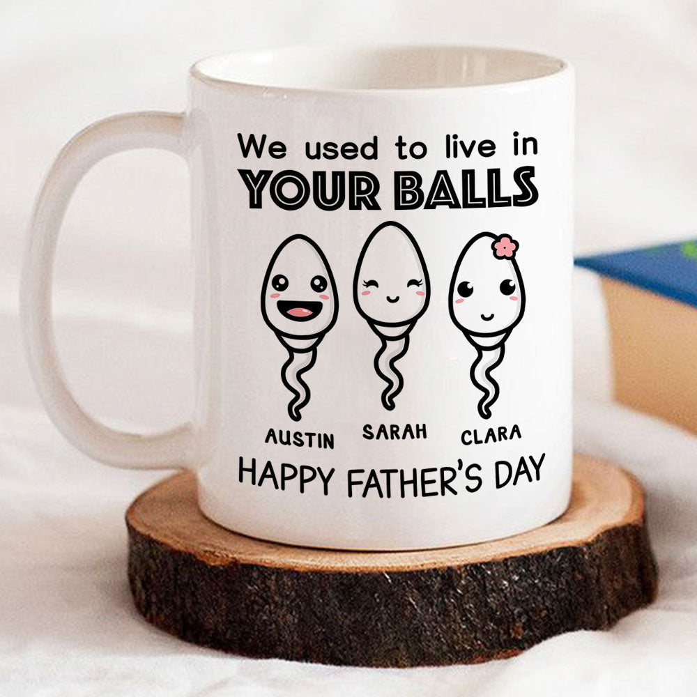 Used To Live In - Personalized Custom Mug