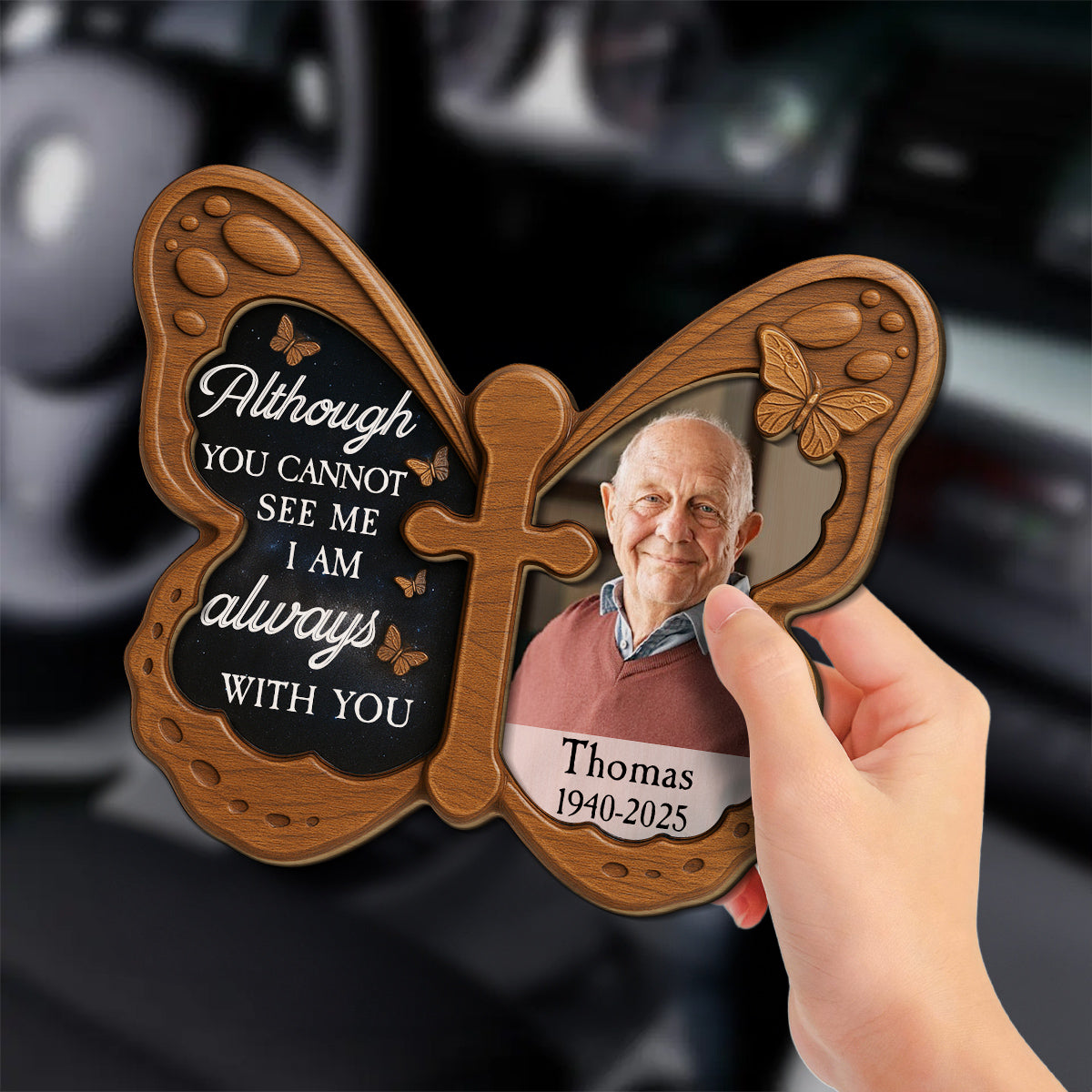 You Cannot See Me - Personalized Custom Car Visor Clip
