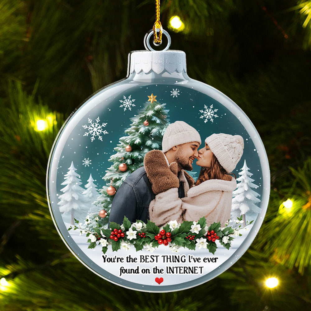 You Are The Best Thing About Me - Personalized Custom Acrylic Ornament