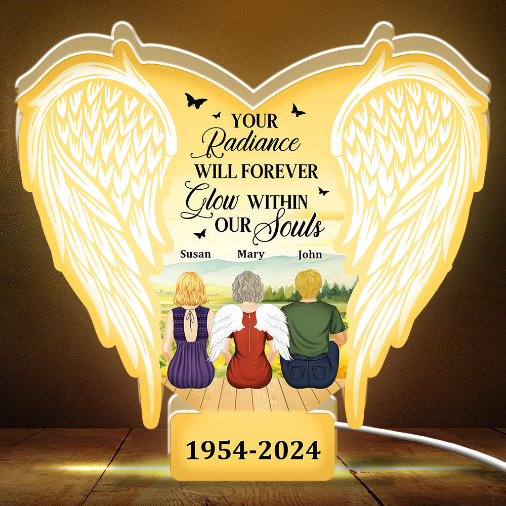Your Radiance Will Forever Glow - Personalized Light Box