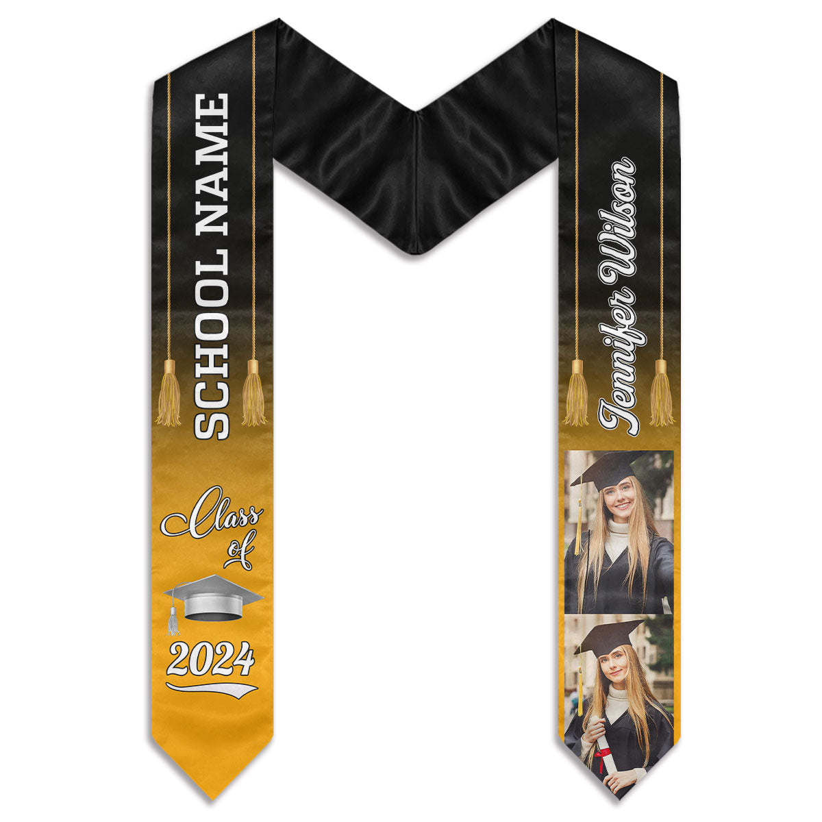 Class Of 2025 - Personalized Custom Graduation Stole