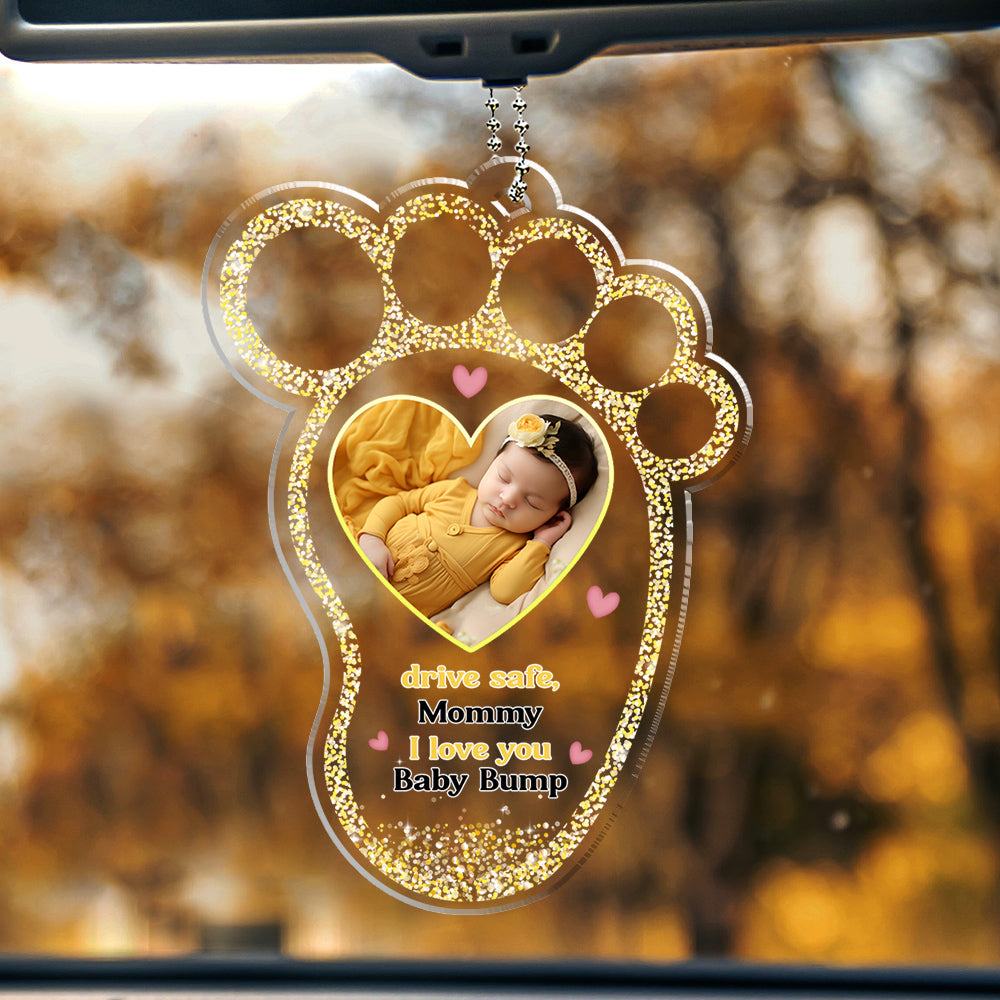 I Love You So Much - Personalized Acrylic Car Ornament