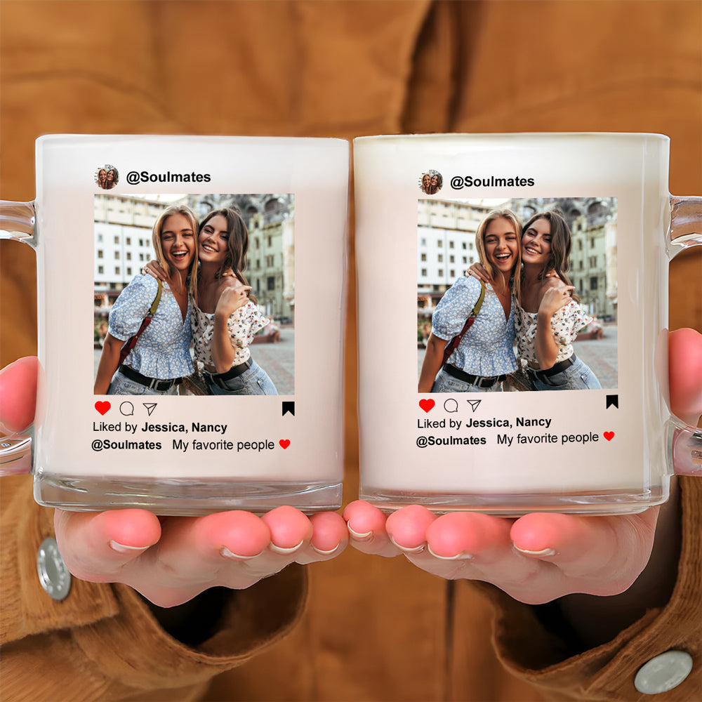 Besties Slay Together - Personalized Custom Glass Mug