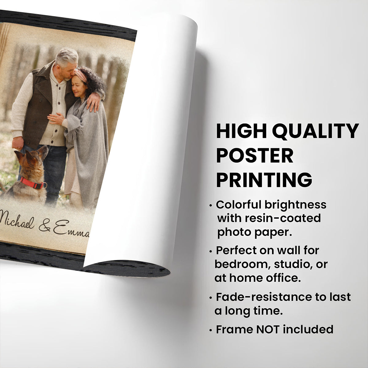 The Pages Of My Life - Personalized Custom Poster