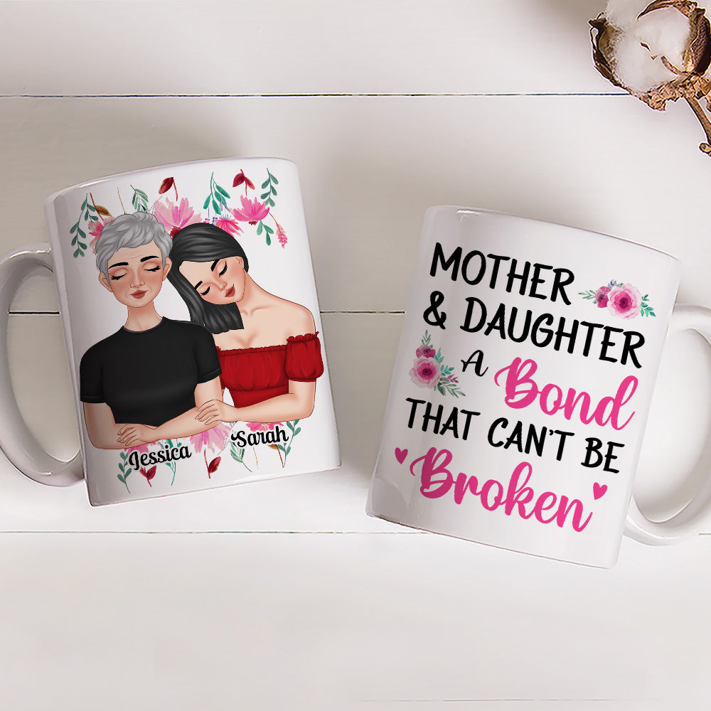 Mother And Daughters - Personalized Custom Coffee Mug