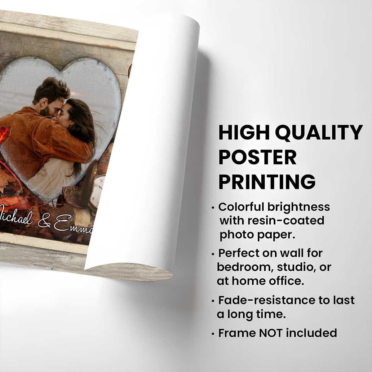 Straight To You - Personalized Custom Poster