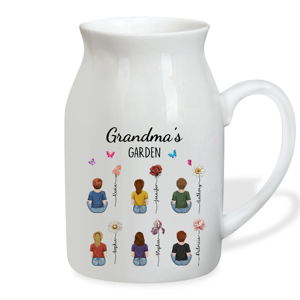 Wonderful Birth Month Flowers - Personalized Custom Home Decor Flower Vase