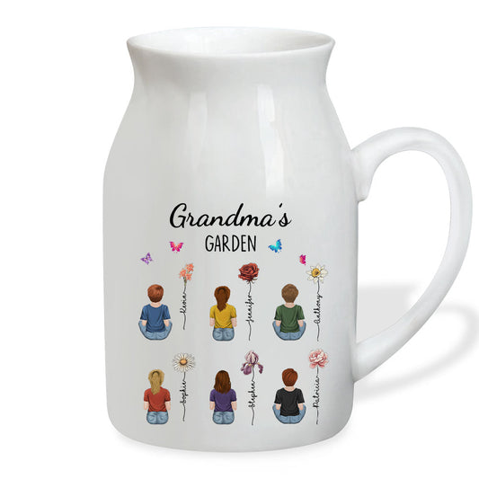 Wonderful Birth Month Flowers - Personalized Custom Home Decor Flower Vase