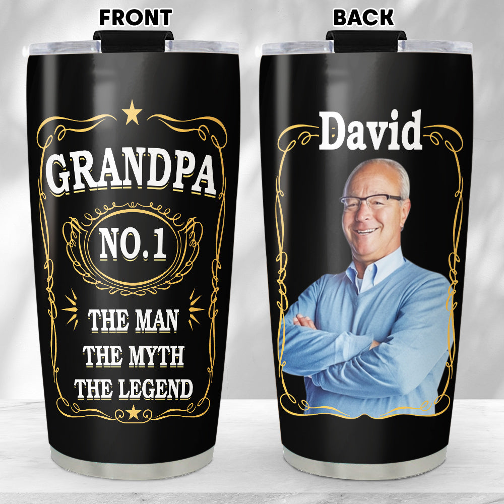 No 1 Dad - Personalized Custom Tumbler