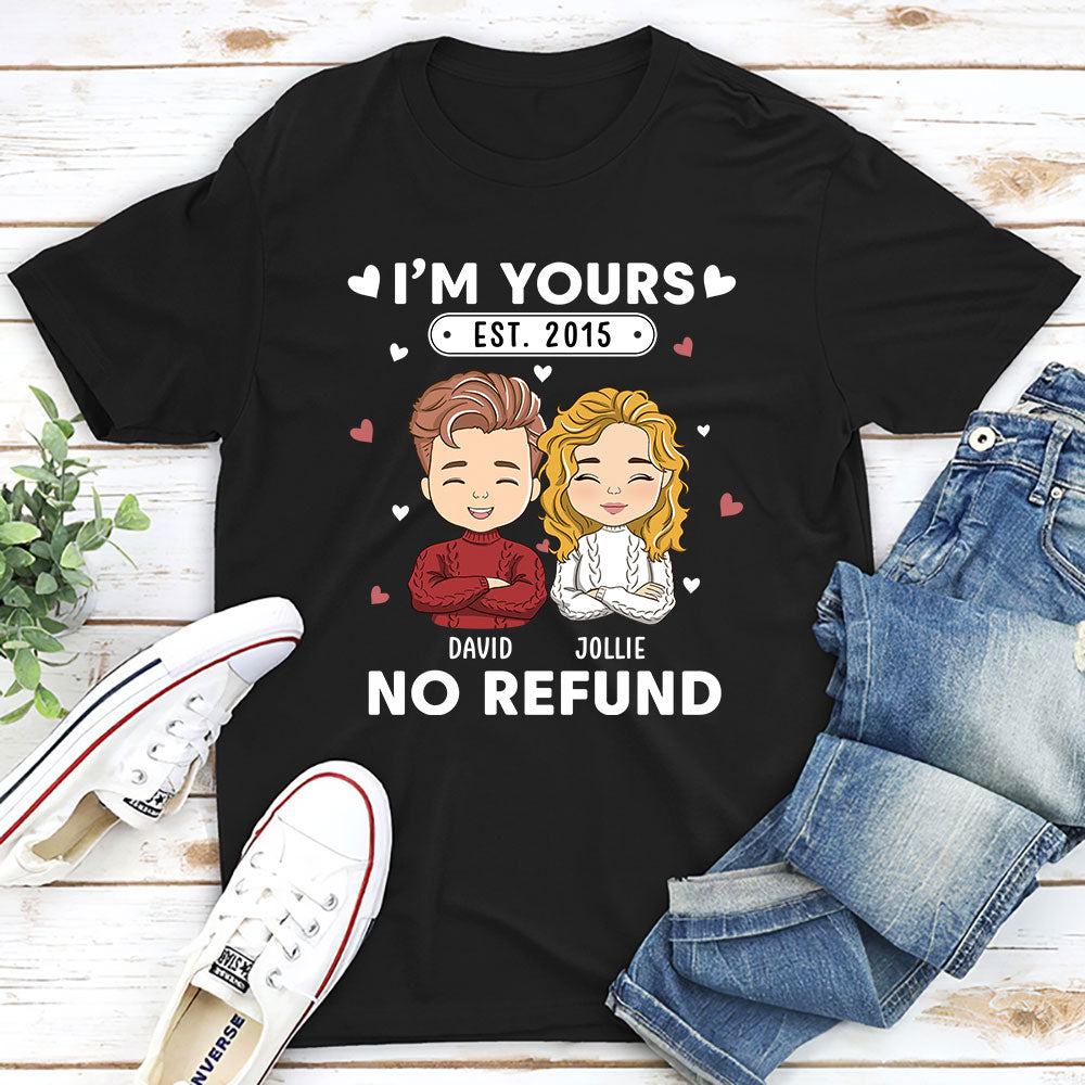I'm Yours - Personalized Custom Couple T-shirts