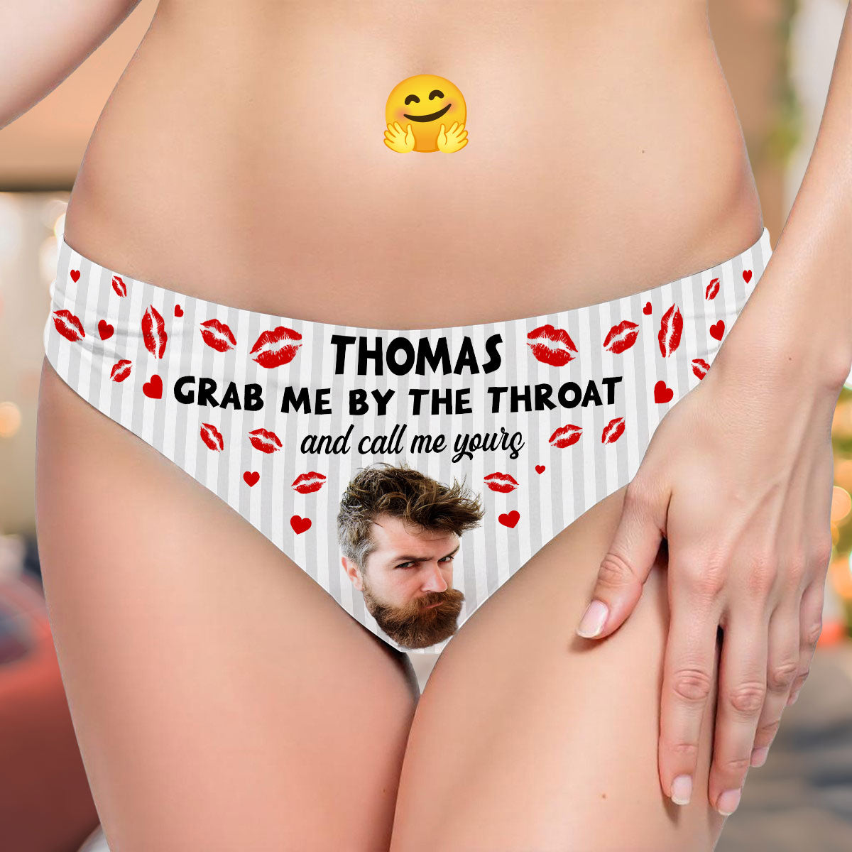 Grab Me By Your Throat - Personalized Women Briefs