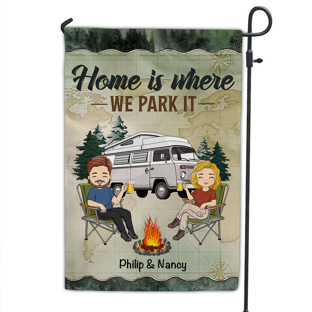We Park It - Personalized Custom Flag