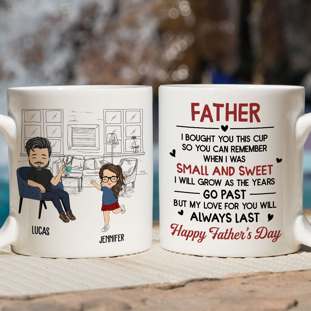 Small And Sweet - Personalized Custom Coffee Mug