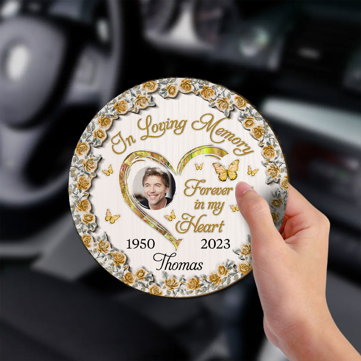 Always Miss You - Personalized Custom Car Visor Clip