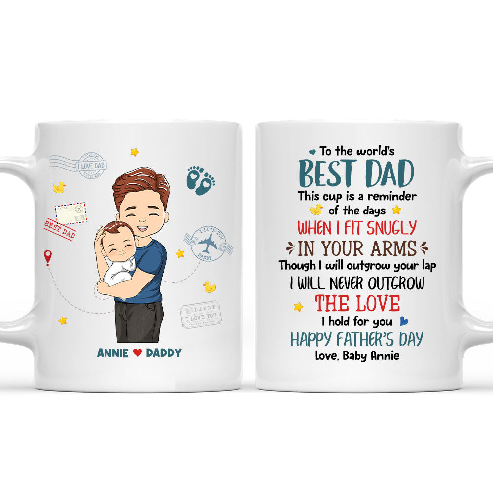 The Love I Hold For You - Personalized Custom Coffee Mug