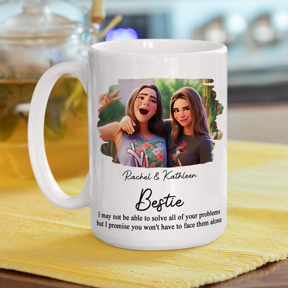 Friendship Forever Keepsake - Personalized Custom Coffee Mug