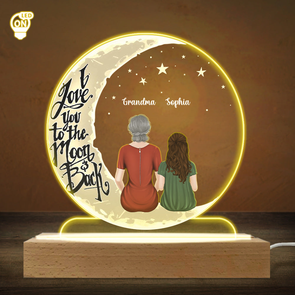 I Love You More Than Anything - Personalized Custom LED Light