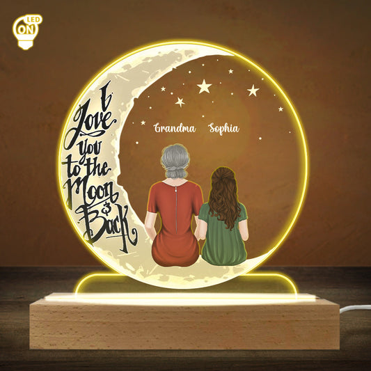 I Love You More Than Anything - Personalized Custom LED Light