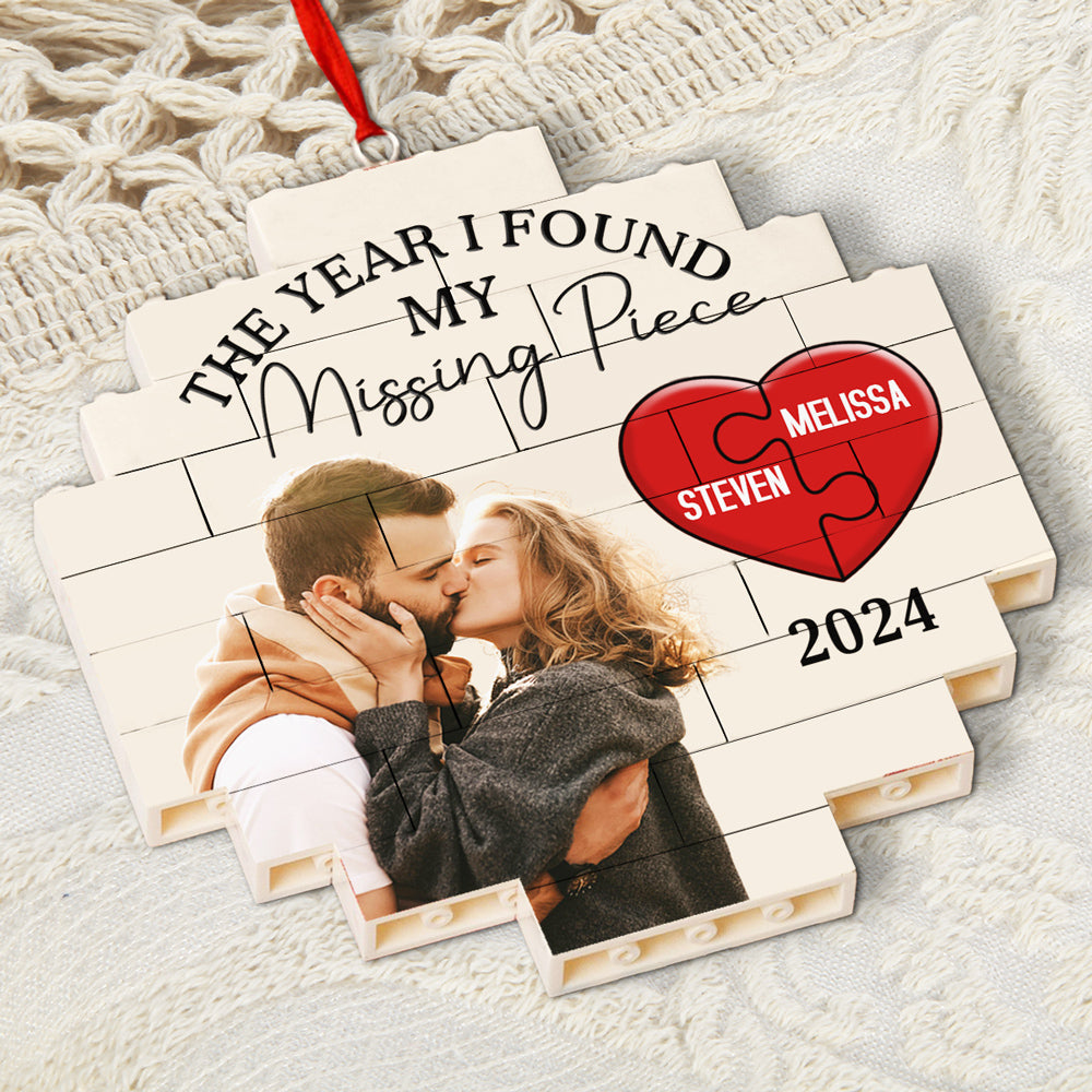 Missing Piece - Personalized Custom Puzzle Ornament