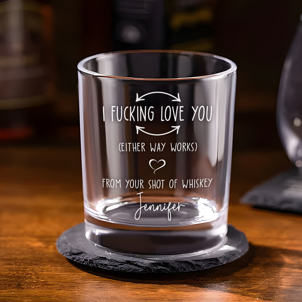 Thank You For The Wonderful Moments - Personalized Custom Whiskey Glass