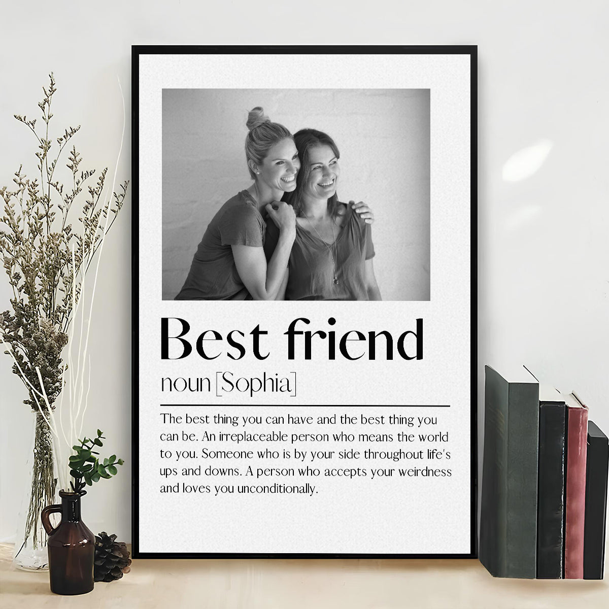 Best Friend - Personalized Custom Poster