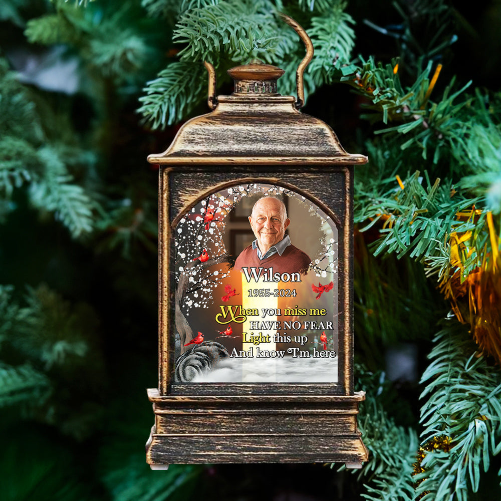 Here For You - Personalized Custom Christmas Wind Lamp