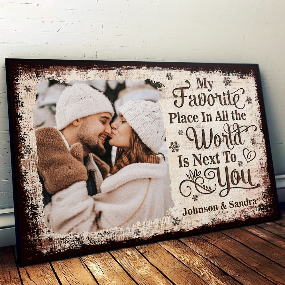 My Favorite Places - Personalized Custom Poster