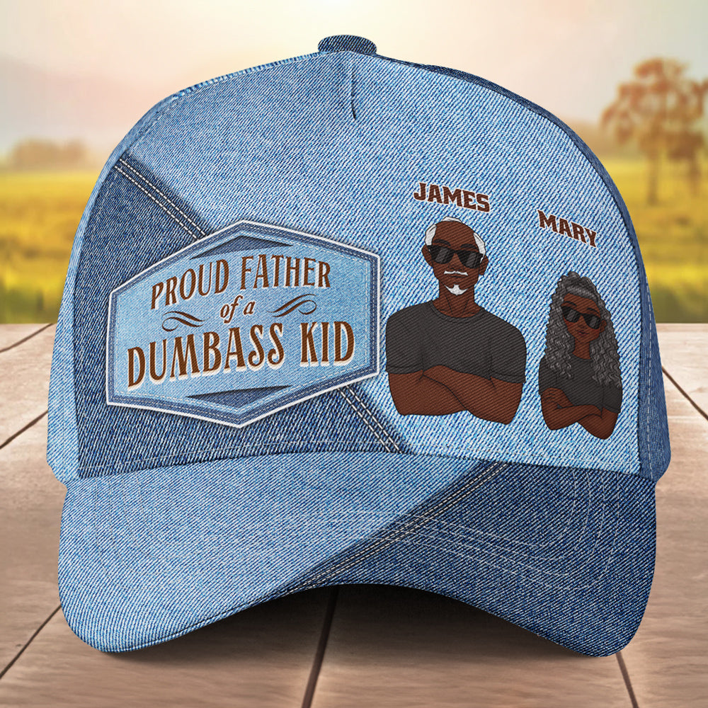 Proud Father Version 2 - Personalized Classic Cap