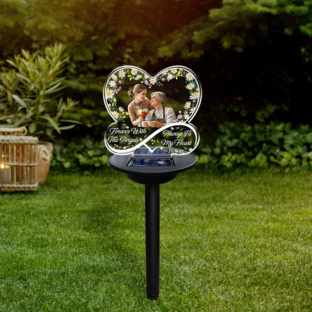 Always In My Heart - Personalized Custom Solar Light