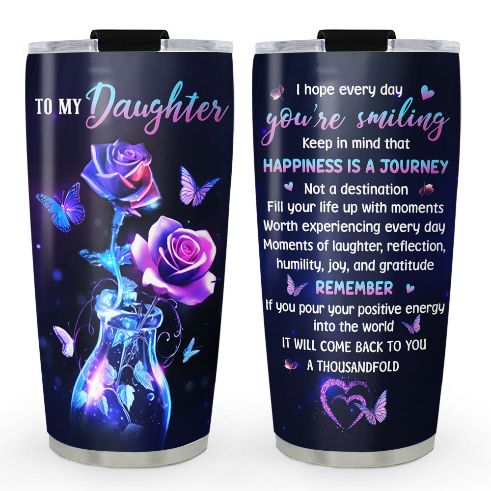 Happiness Is A Journey - Tumbler