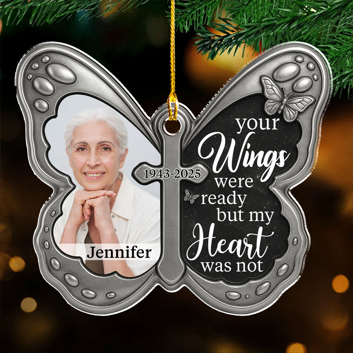 Ready - Personalized Custom Acrylic Ornament