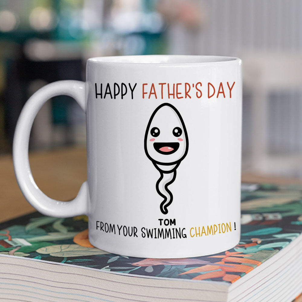 From Your Swimming Champions - Personalized Custom Mug