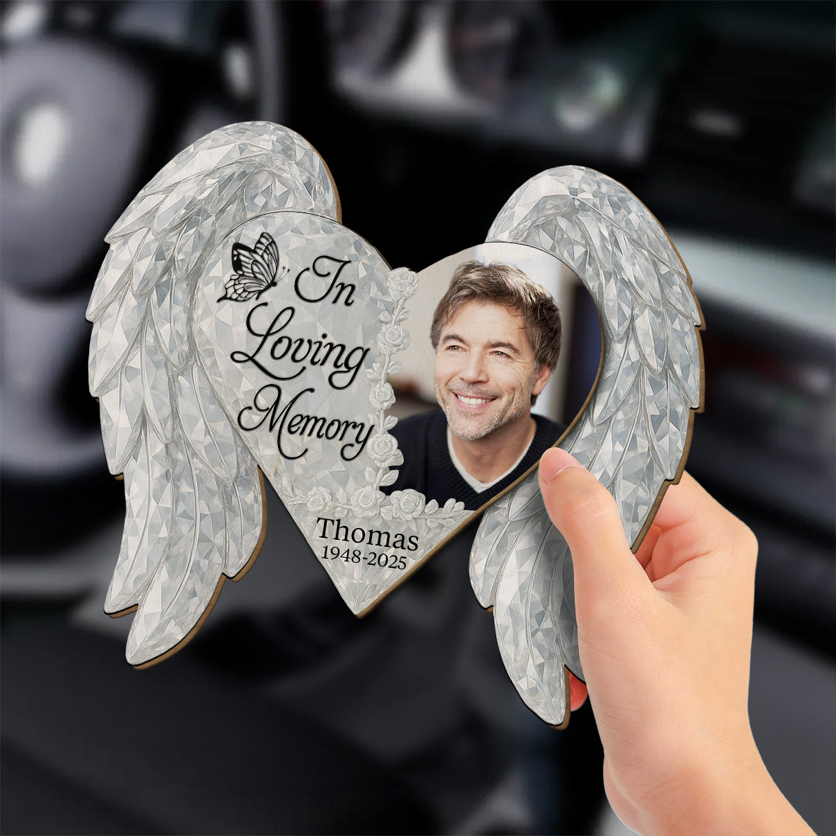 My Heart Still Loves You - Personalized Custom Car Visor Clip