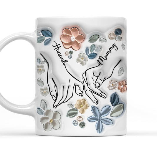 Mommy & Daughter - Personalized Custom 3D Inflated Effect Mug