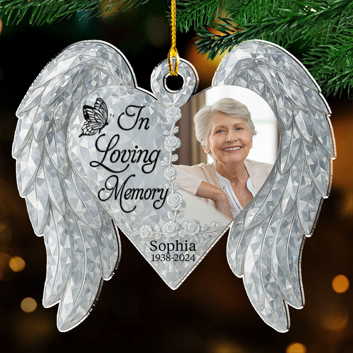 My Heart Still Loves You - Personalized Custom Acrylic Ornament