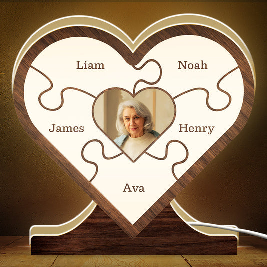 Family Mosaic - Personalized Custom Light Box