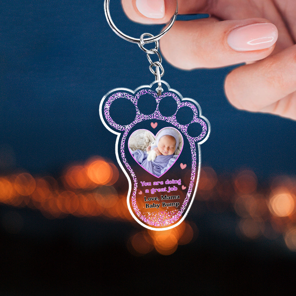 You Are Doing A Great Job - Personalized Custom Acrylic Keychain