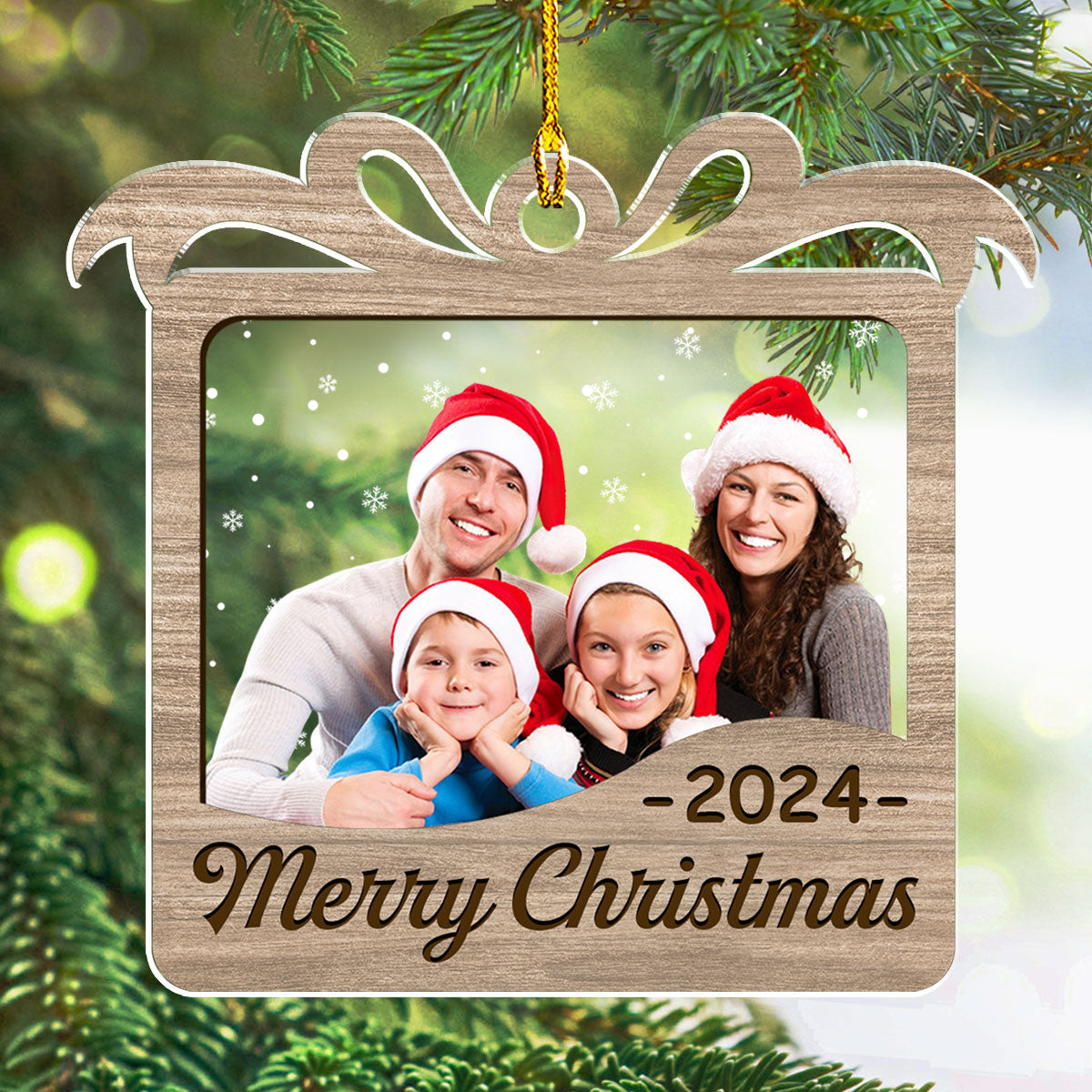 Winter Dreams - Personalized Custom Acrylic Ornament