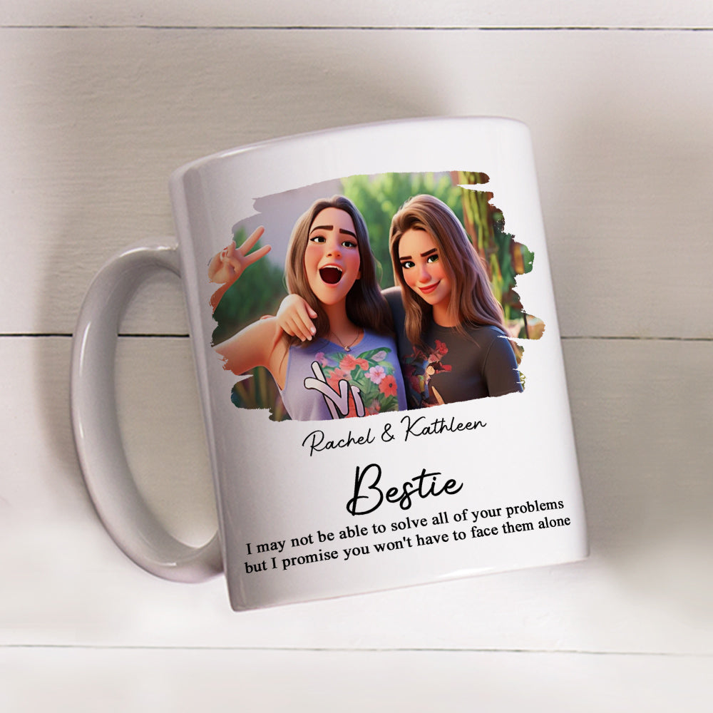 Friendship Forever Keepsake - Personalized Custom Coffee Mug
