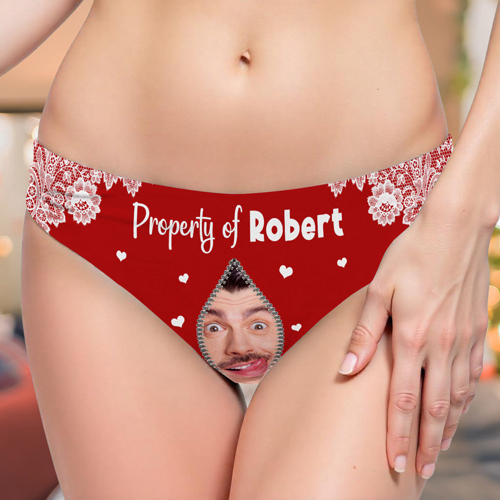 Bend Me Over - Personalized Women Briefs