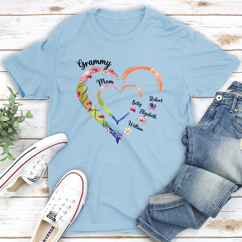 Mom And Grandma - Personalized Custom Shirt