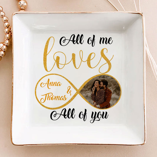 Love You Always - Personalized Custom Jewelry Dish
