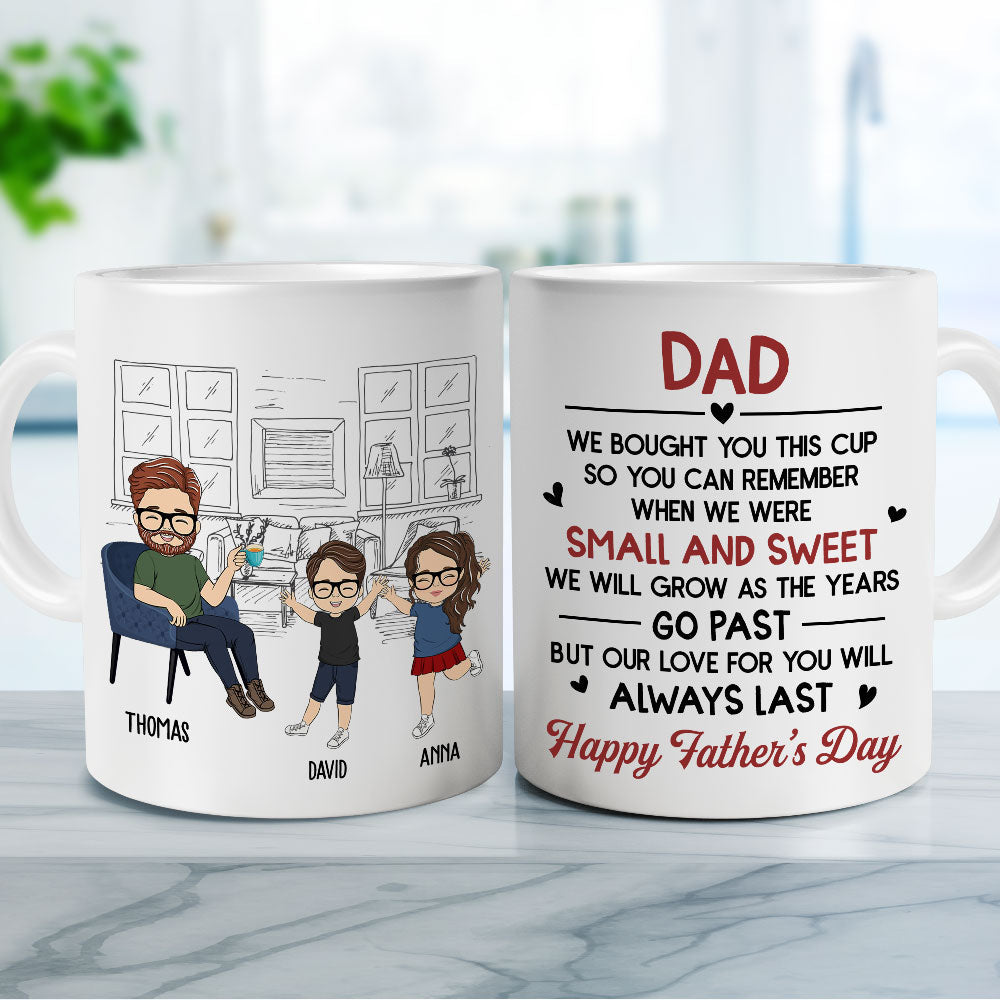 Small And Sweet - Personalized Custom Coffee Mug