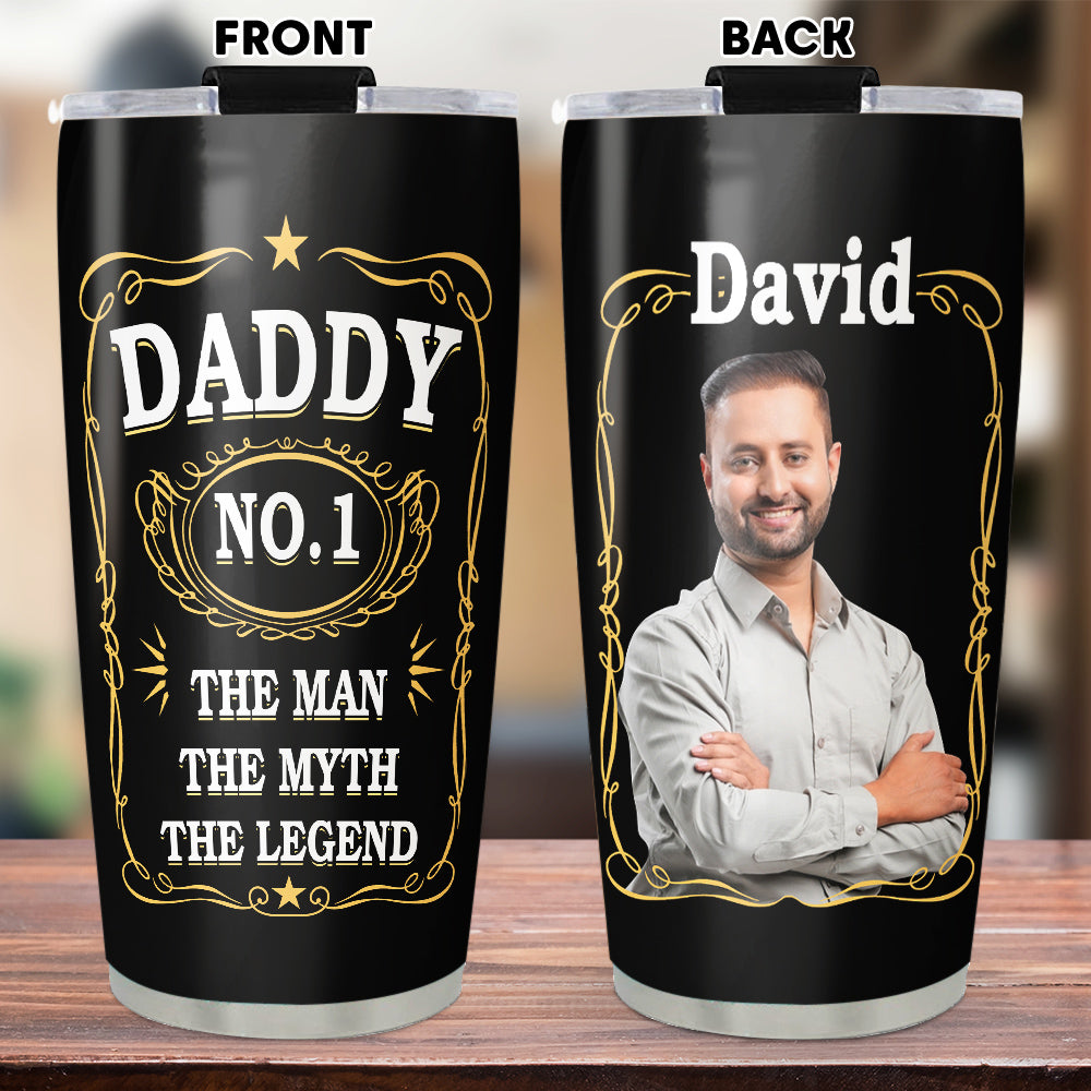 No 1 Dad - Personalized Custom Tumbler