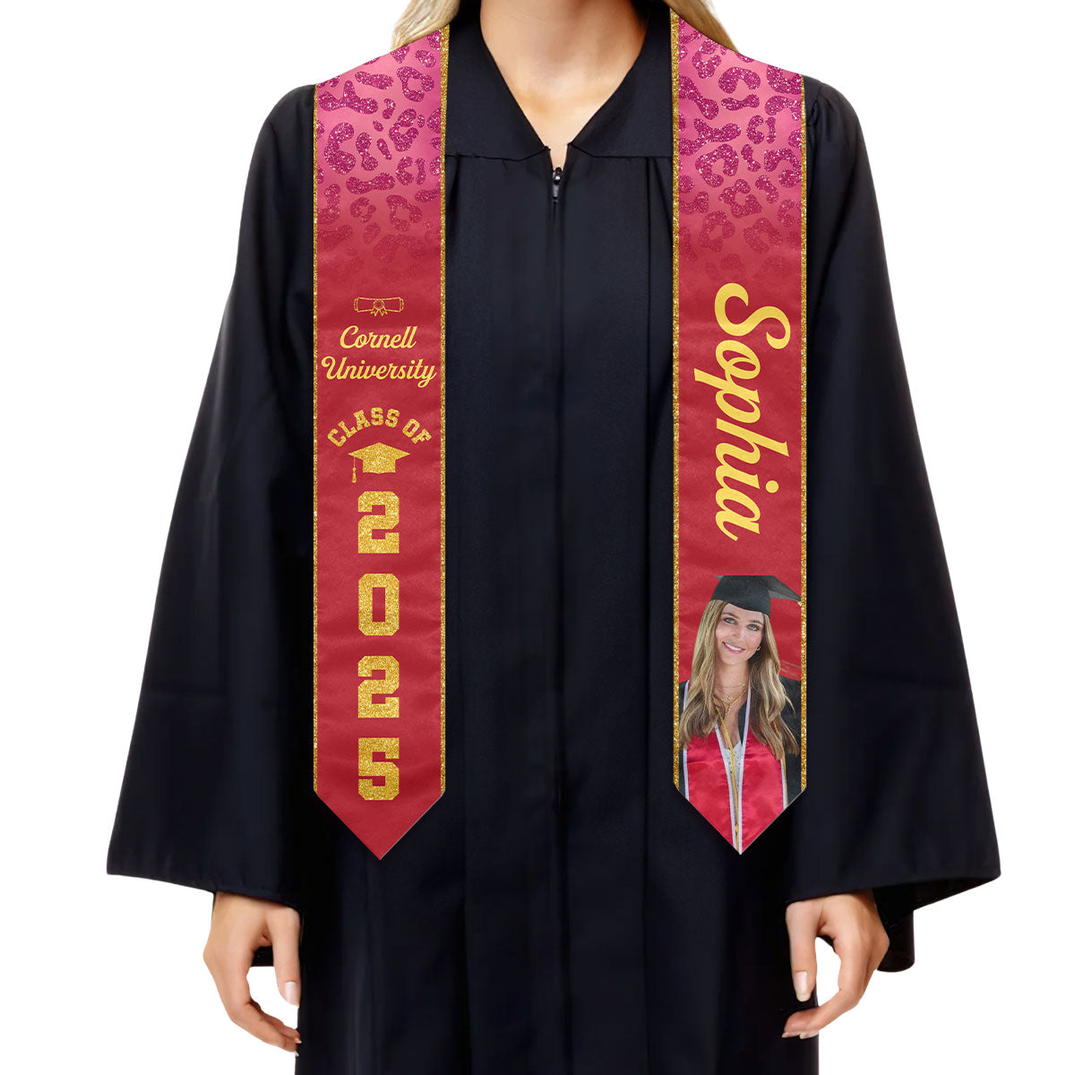 Happy Graduation - Personalized Custom Graduation Stole